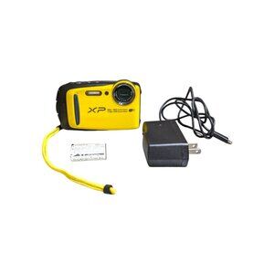Fujifilm FinePix Xp120 16.4Mp Digital Camera Yellow Tested Working Defect